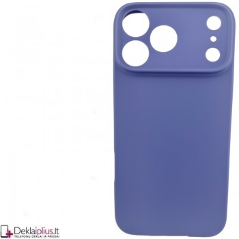 Silikoninis ploniausias dėklas - mėlynas (Apple Iphone 17 Pro Max/18 Pro Max) Silikoninis ploniausias dėklas - mėlynas (Apple Iphone 17 Pro Max/18 Pro Max)